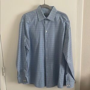 Blue Checkered Men's Shirt